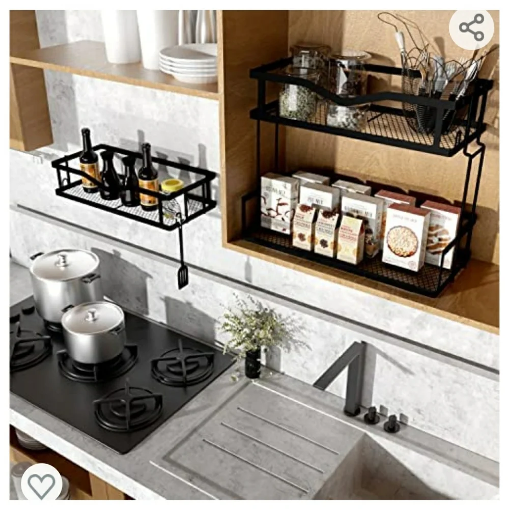 Over the toilet organizer